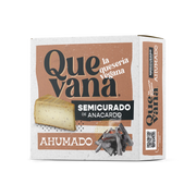 Branza vegana semi-maturata afumata cu caju bio 160g Quevana