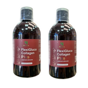 Pachet Flexigluco Colagen Plus 2x500ml NatLife