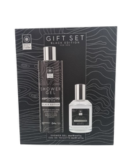 Gift set gel de dus + Eau de toilette black edition Body Farm