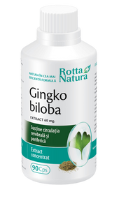 Ginkgo Biloba 60mg 90cps Rotta Natura