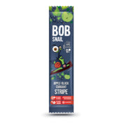 Snack stripe mere si coacaze negre fara adaos de zahar gluten 14 g - Bob snail
