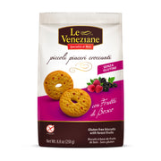 Biscuiti cu fructe de padure fara gluten 250g Le Veneziane