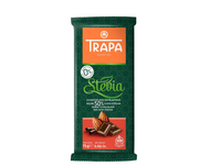 Ciocolata neagra 50% si indulcitori 75g Trapa