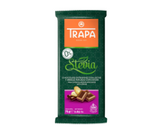 Ciocolata extrafina cu lapte, orez expandat si stevia 75g Trapa