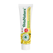 Pasta de dinti naturala pentru copii cu argila si banane fara fluor 80ml Viva Natura