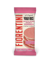 Vafe din orez cu iaurt si capsuni 100g Fiorentini