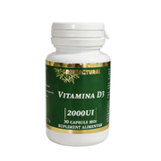 Vitamina D3 2000UI 30cps Greennatural