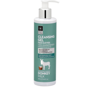 Gel de curatare pentru fata si ochi cu lapte de magarita 250ml Body Farm