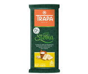 Ciocolata alba superfina si indulcitori 75g Trapa