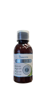 Complex de vitamine D3+E+K2+A+Se 150ml Lipozome