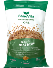 Fulgi de orz Crispy 250g Sanovita