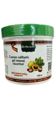 Gel racoritor cu castan salbatic 250g Heilkrauter