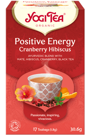 Ceai energie pozitiva merisor si hibiscus 17x1,8 g Yogi Tea