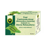 Ceai castravete amar cu Stevia 20dz Hyperycum