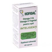 Omega 3 & Omega 6 pentru copii 60cps moi Hofigal