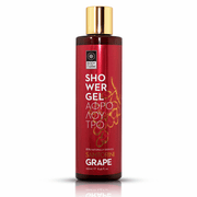 gel de dus, struguri, aloe vera, ulei de masline, panthenol