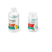 Pachet Omega 369 90 cps. si Coenzima Q10 15 mg 30 cps. Rotta Natura