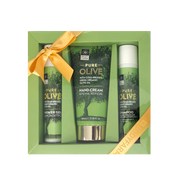 Set Pure Olive gel de dus 50ml +crema de maini 100g + sampon 50ml Body Farm