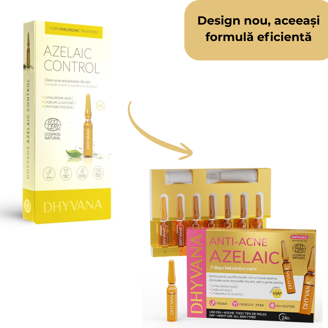 Acid Azelaic Antiacnee 7 fiole x 2ml Dhyvana - Dr. Green - Dr.Green Acid Azelaic Antiacnee 7 fiole x 2ml Dhyvana - Dr. Green - Dr.Green