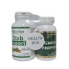 Health Box Diab Suport 60cps Naturline +Green Propolis 60cps Greennatural
