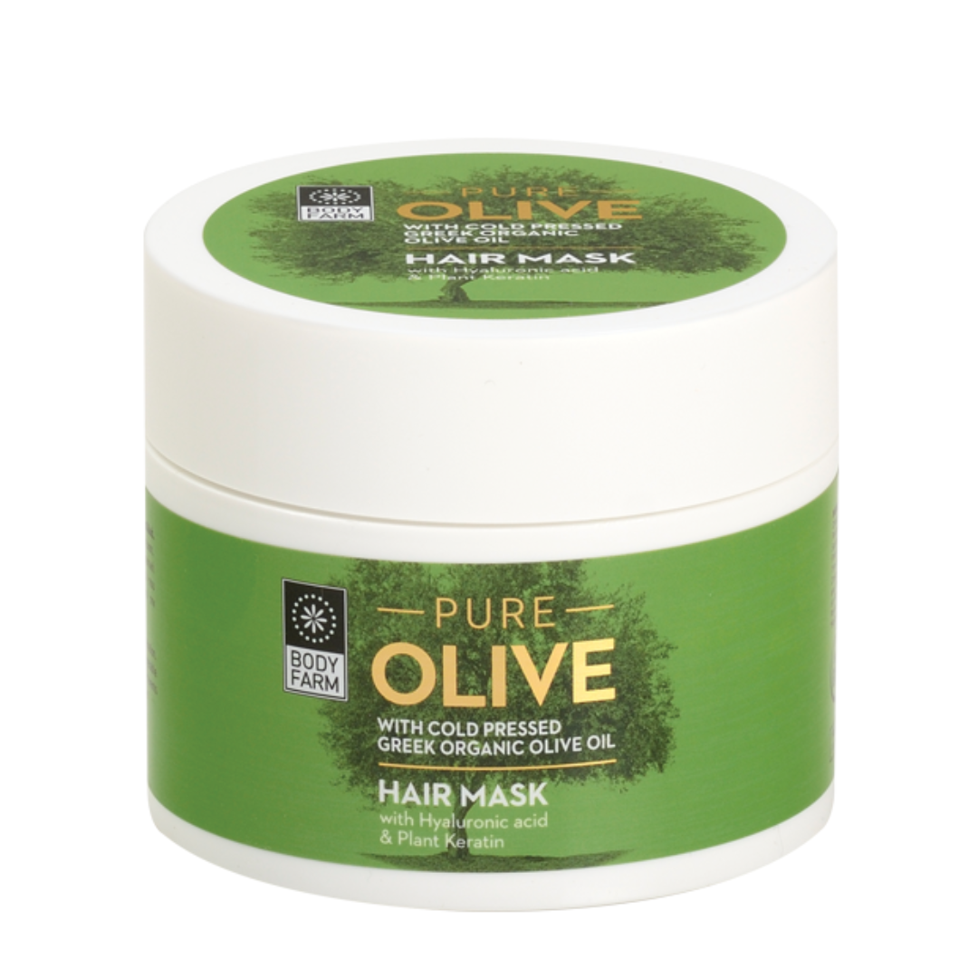 Masca de par ulei de masline Pure Olive 200ml Body Farm, Dr.Green