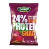 Snack proteic din linte, condimentat cu sfecla rosie si pieper fara gluten Bio 50g Biopont