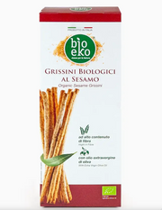 Grisine bio integrale cu susan si ulei masline 125g Bio Eko