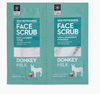 Scrub facial cu lapte de magarita 2x8ml Body Farm