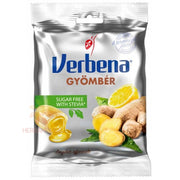 Bomboane umplute cu ghimbir fara zahar 60g Verbena