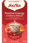 Ceai energie pozitiva merisor si hibiscus 17x1,8 g Yogi Tea
