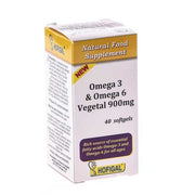 Omega 3 si Omega 6 vegetal 900 mg 40 cps Hofigal