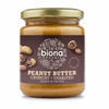 Unt de arahide crunchy fara sare 250 g Biona