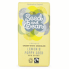 Ciocolata alba cu lamaie si seminte de mac bio 85g Seed and Bean