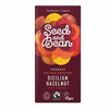 Ciocolata neagra cu alune siciliene bio 85g Seed and Bean