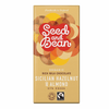 Ciocolata cu lapte, alune siciliene si migdale bio 85g Seed and Bean