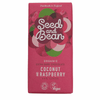Ciocolata neagra cu cocos si zmeura bio 85g Seed and Bean