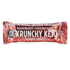 Baton cheesecake cu zmeură, fără zahăr 35 g Krunchy Keto Bar , gustare fără zahăr, conținut scăzut de carbohidrați