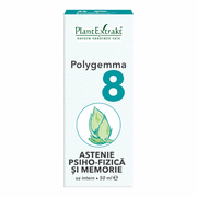 Polygemma nr.8 - Astenie Psiho-fizica si Memorie 50ml Plantmed
