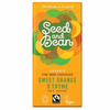 Ciocolata neagra cu portocale dulci si cimbru 85g Seed and Bean