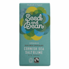 Ciocolata cu lapte, sare de mare si lamaie bio 85g Seed and Bean